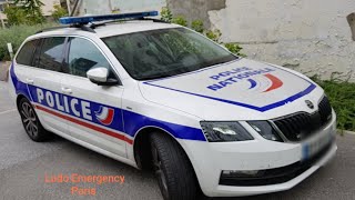 Convois Police et BRAV M en Urgence Police cars and Vans Responding [upl. by Naihtniroc806]