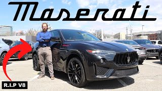 2024 Maserati Levante V8 Ultima The Last V8 Maserati [upl. by Files]