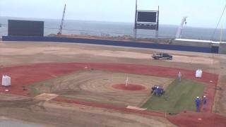 Building a Ballpark The Field [upl. by Rawdin]