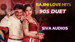 Rajini Love Hits  90s Duet songs [upl. by Brier]