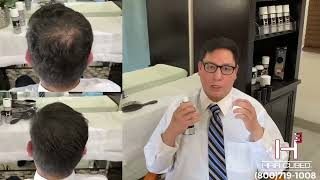 Solution for Thinning hair Fine hair Bald spots began HairCubed ® formula [upl. by Rehsa]