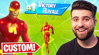 The FLASH in FORTNITE FASTEST MOVEMENT POSSIBLE [upl. by Malca]