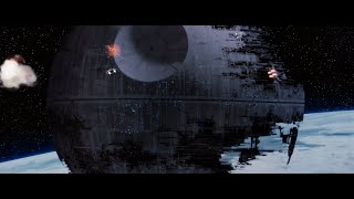 Space Battle of Endor Extended Alternative Cut  PART 1  The Clash Over Endor [upl. by Enelhtak694]