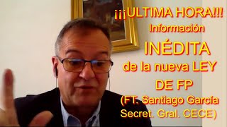 Entrevista a SANTIAGO GARCÍA Secretario General CECE [upl. by Ieppet]