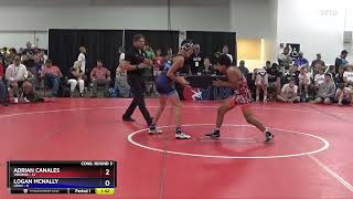 110 Lbs Semis amp 3rd Wb 16 Team  Adrian Canales Virginia Vs Logan McNally Utah C298 [upl. by Nnhoj]