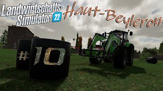 Viele Ballen werden gepresst  LS22 Haut Beyleron 10  Farming Simulator 22 [upl. by Helbon]