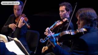 Quatuor Ebène  Beethoven String Quartet No 7 in F major op 59 No 1  Verbier Festival 2010 [upl. by Rebekkah997]