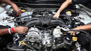 Edelbrock EForce Supercharger FRS  BRZ Install [upl. by Monteria]