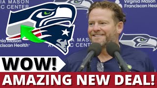 NOW BIG DEAL BETWEEN THE SEAHAWKS AND THE PATRIOTS CHECK IT OUT SEATTLE SEAHAWKS NEWS [upl. by Megen]