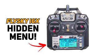 Flysky i6x Enable Factory Menu [upl. by Kersten]