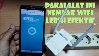 Nembak WiFi Tetangga Cukup Pakai Alat Simpel Ini  Range Extender Totolink EX200 [upl. by Lohner]