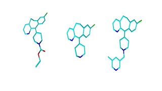 LoratadinaDesloratadinaRupatadina antialérgicos síntesis introducción [upl. by Avot]