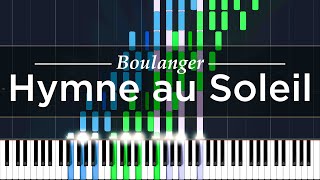 L Boulanger Hymne au Soleil  Helmut Wolf [upl. by Aisor]