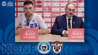 Anwil Włocławek  PGE Spójnia Stargard 7264  Konferencja prasowa [upl. by Atlanta]