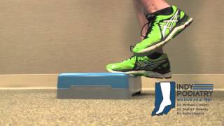 Achilles Tendonitis Eccentric Exercise [upl. by Ynnelg480]