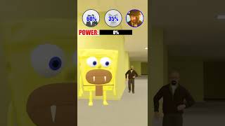 Who Has More Power🔥 Spongebob Takes the Challenge cat meme gmod [upl. by Jarek]