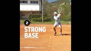 How To Hit Perfect One Handed Backhand  3 Steps by Lorenzo Musetti shorts [upl. by Yllitnahc]