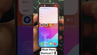 Must have iOS shortcut🔥💯 iPhone 15📱Ringer Volume🔊 Time saver💯🔥 [upl. by Alol353]