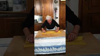 87yr old Betta makes tagliatelle pasta [upl. by Oicafinob]