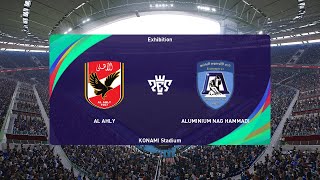 Al Ahly vs Aluminium Nag Hammådi 19072024 EGYPT CUP PES 2021 [upl. by Tteragram63]