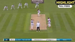 West indies vs England 1st Test Day 1 Full Match Highlight Video 2024  WI vs Eng Test 2024 [upl. by Shue]