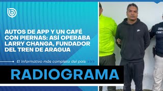 Autos de App y un café con piernas así operaba LARRY CHANGA fundador del Tren de Aragua [upl. by Airdnoed]