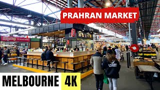 MELBOURNE AUSTRALIA 🇦🇺 4K Prahran Market — Walking Tour [upl. by Gower363]