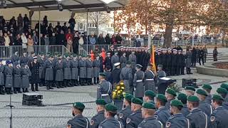 Feierliches Gelöbnis der Bundeswehr 121124 Platz der Menschenrechte Hannover [upl. by Kuska]