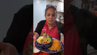 Caldo de res arroz rojo food fypシ゚viral cooking food foodie [upl. by Cirdek]