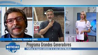 Pablo Gareca sobre el Programa Grandes Generadores y Políticas Ambientales en Mendoza [upl. by Shantee269]