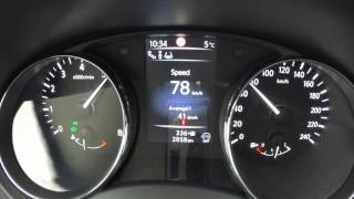 2016 Nissan Qashqai 16 DIGT 163 HP Acceleration 0100 [upl. by Adriell]