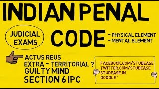 Indian Penal Code 1860 in Hindi  Part 1 [upl. by Nwahsiek]