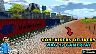 Indian Train simulator part 3 Vadodara To Mumbai wap7 blue ICF coach mobile gameplay video thank you [upl. by Kassaraba]