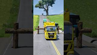 Dumper trucks driver logging trap crash part539 shortvideo beamngdrive shorts truckdriver usa [upl. by Fabyola]