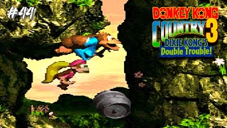 Donkey Kong Country 3 Dixie Kongs Double Trouble SNES Gameplay ep44 ㅡ Criss Kross Cliffs [upl. by Hadihsar]