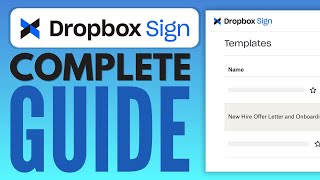 Dropbox Sign Demo 2024 [upl. by Raphaela310]