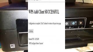 EPSON XP CONFIGURACION WIFI MODO MANUAL EMPAREJAMIENTO WPS MANUAL [upl. by Mor]