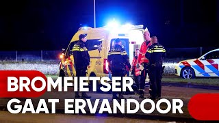 Bromfietser ernstig gewond bij politieachtervolging 26112024 Amsterdam [upl. by Becki833]