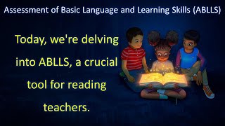 Assessment of Basic Language and Learning Skills ABLLS [upl. by Assetak]