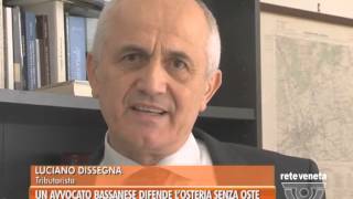 07032014UN AVVOCATO BASSANESE DIFENDE LOSTERIA SENZA OSTE [upl. by Aehtrod]