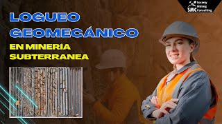 Logueo Geomecánico en Minería Subterranea [upl. by Einhorn511]