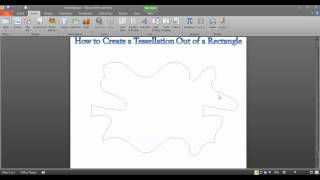 How to Create a Tessellation Out of a Rectangle [upl. by Assenad]