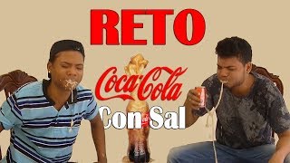 Los hermanos HD RETO Coca Cola Con Sal Extremo Vomito Y Mas YouTube [upl. by Linnea586]