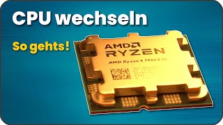 CPU wechseln bzw austauschen amp Prozessor aufrüsten [upl. by Fransis]