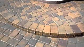 Finished Paver Patio Sealing with Wet look Sealer [upl. by Nosyrb285]