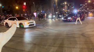 CHICAGO CAR MEETS TAKEOVERS ALL NIGHTslideshow chicago drift carmeet [upl. by Isnyl209]