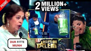 Indias Got Talent 9 Manishs Unique Method To Make Gola Leaves Kirron Kher ANGRY Shilpa Badshah [upl. by Yelssew602]