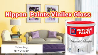 Cat oplos Nippon Paints Vinilex Gloss untuk kamar tidur [upl. by Greenberg]