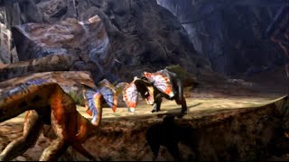 3DS Monster Hunter 4 Ultimate Great Jaggi Intro [upl. by Ermin]