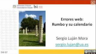 Errores web Rumbo y su calendario [upl. by Brittni429]